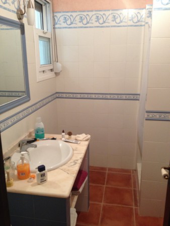 Kleine badkamer